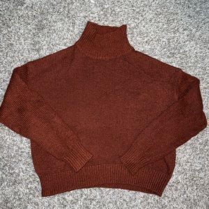 Shein Burnt Orange Sweater